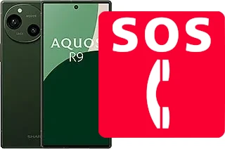 Appels d'urgence sur Sharp Aquos R9
