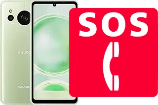 Appels d'urgence sur Sharp Aquos sense8