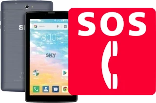 Appels d'urgence sur Sky-Devices Platinum View2