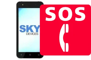 Appels d'urgence sur Sky-Devices Sky Devices Elite Photo Pro
