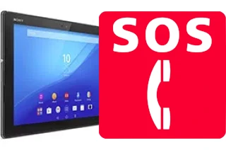 Appels d'urgence sur Sony Xperia Z4 Tablet WiFi
