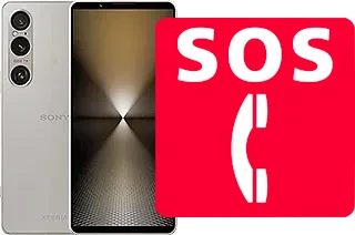 Appels d'urgence sur Sony Xperia 1 VI