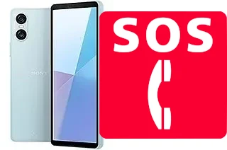 Appels d'urgence sur Sony Xperia 10 VI