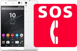 Appels d'urgence sur Sony Xperia C5 Ultra Dual