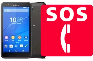 Appels d'urgence sur Sony Xperia E4 Dual