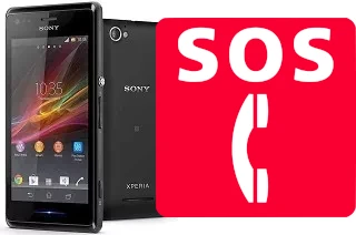 Appels d'urgence sur Sony Xperia M