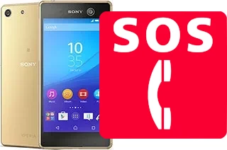 Appels d'urgence sur Sony Xperia M5 Dual