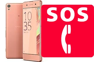 Appels d'urgence sur Sony Xperia XA Dual