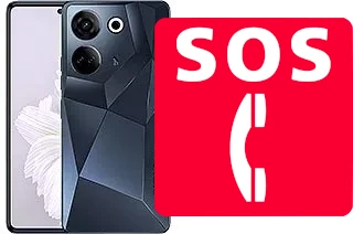 Appels d'urgence sur Tecno Camon 20