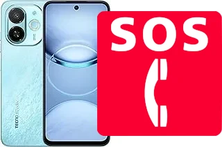 Appels d'urgence sur Tecno Spark 30C 5G