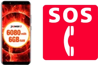 Appels d'urgence sur Ulefone Power 3