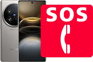 Appels d'urgence sur vivo X100 Ultra
