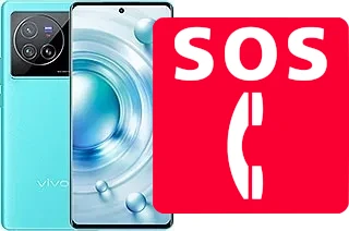 Appels d'urgence sur vivo X80