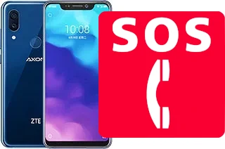 Appels d'urgence sur ZTE Axon 9 Pro