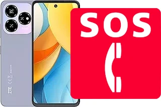 Appels d'urgence sur ZTE Blade V60 Design