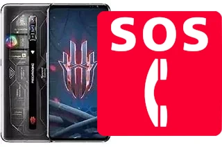 Appels d'urgence sur ZTE nubia Red Magic 6s Pro