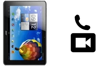 Passez des appels vidéo avec un Acer Iconia Tab A510