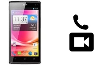 Passez des appels vidéo avec un Acer Liquid Z500