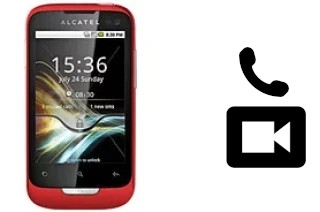 Passez des appels vidéo avec un alcatel OT-985