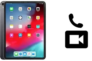Passez des appels vidéo avec un Apple iPad Pro 11 (2018)