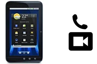 Passez des appels vidéo avec un Dell Streak 7 Wi-Fi