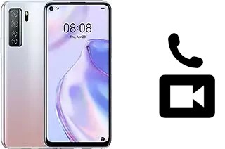 Passez des appels vidéo avec un Huawei nova 7 SE 5G Youth