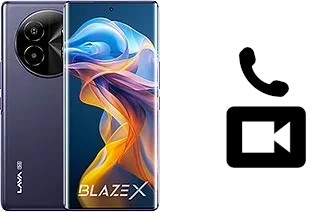 Passez des appels vidéo avec un Lava Blaze X