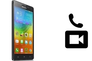 Passez des appels vidéo avec un Lenovo A6000