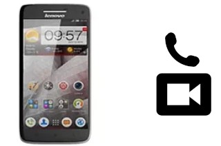 Passez des appels vidéo avec un Lenovo Vibe X S960