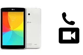 Passez des appels vidéo avec un LG G Pad 8.0
