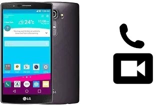 Passez des appels vidéo avec un LG G4 Dual
