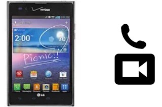 Passez des appels vidéo avec un LG Intuition VS950