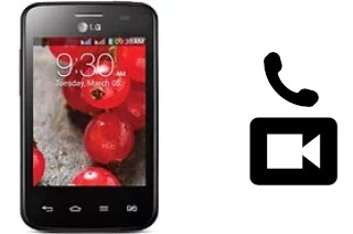 Passez des appels vidéo avec un LG Optimus L3 II Dual E435