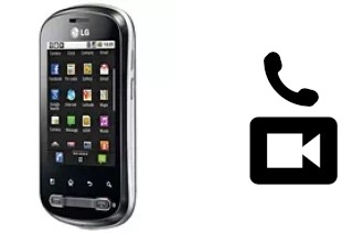 Passez des appels vidéo avec un LG Optimus Me P350