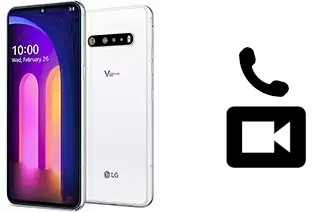 Passez des appels vidéo avec un LG V60 ThinQ 5G UW