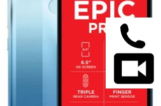 Passez des appels vidéo avec un Mobicel Epic Pro