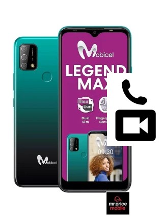Passez des appels vidéo avec un Mobicel Legend Max
