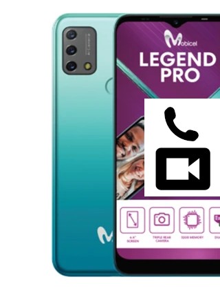 Passez des appels vidéo avec un Mobicel Legend Pro