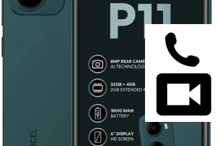 Passez des appels vidéo avec un Mobicel P11