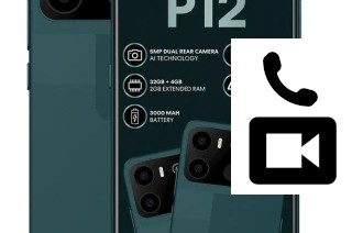 Passez des appels vidéo avec un Mobicel P12