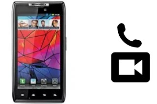 Passez des appels vidéo avec un Motorola RAZR XT910