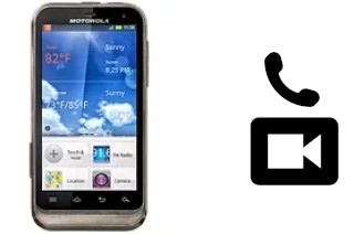 Passez des appels vidéo avec un Motorola DEFY XT