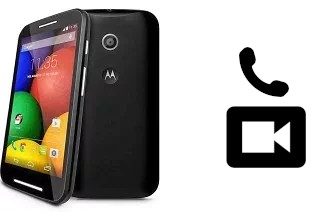 Passez des appels vidéo avec un Motorola Moto E Dual SIM
