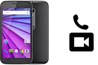 Passez des appels vidéo avec un Motorola Moto G Dual SIM (3rd gen)