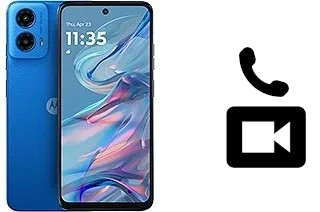 Passez des appels vidéo avec un Motorola Moto G45