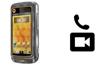 Passez des appels vidéo avec un Motorola MT810lx