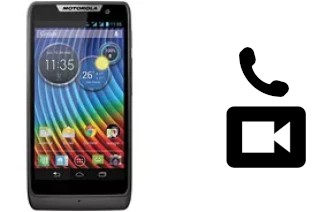 Passez des appels vidéo avec un Motorola RAZR D3 XT919