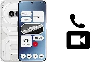 Passez des appels vidéo avec un Nothing Phone (2a)