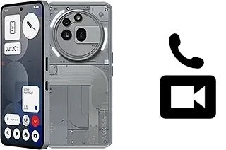 Passez des appels vidéo avec un Nothing Phone (3a) Pro
