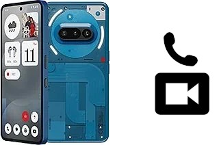 Passez des appels vidéo avec un Nothing Phone (3a)